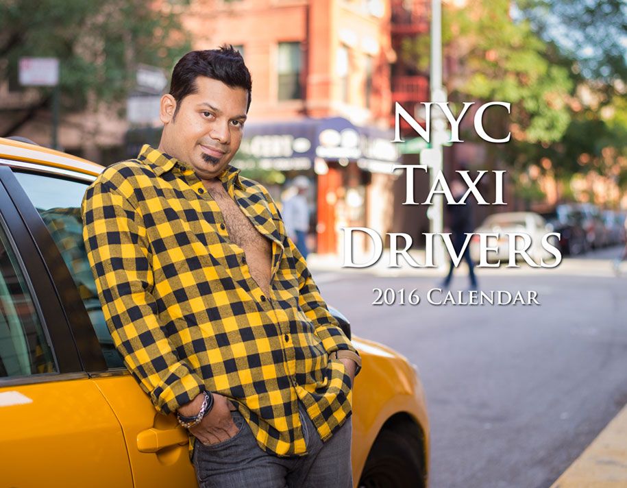 Universität-Siedlung-Wohltätigkeitsorganisation-lustig-sexy-New-York-Taxifahrer-Kalender-2016-5