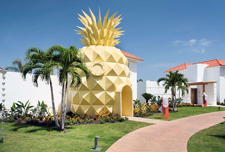 spongebob-squarepants-ananász-hotel-nickelodeon-resort-punta-cana-31