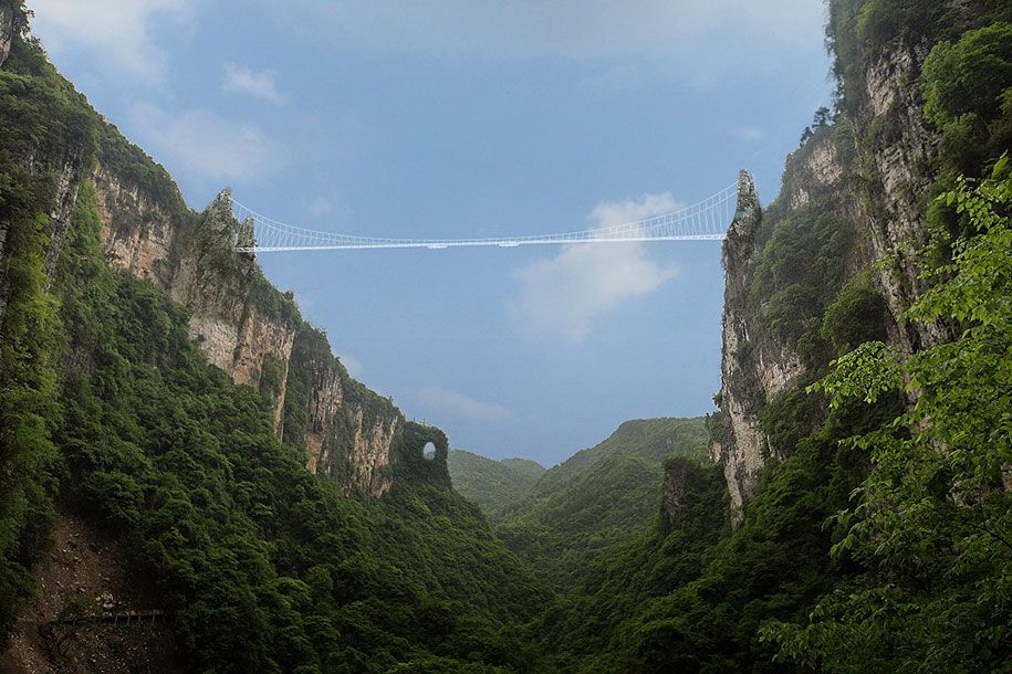 più lungo-più alto-zhangjiajie-ponte-fondo-vetro-haim-dotan-11