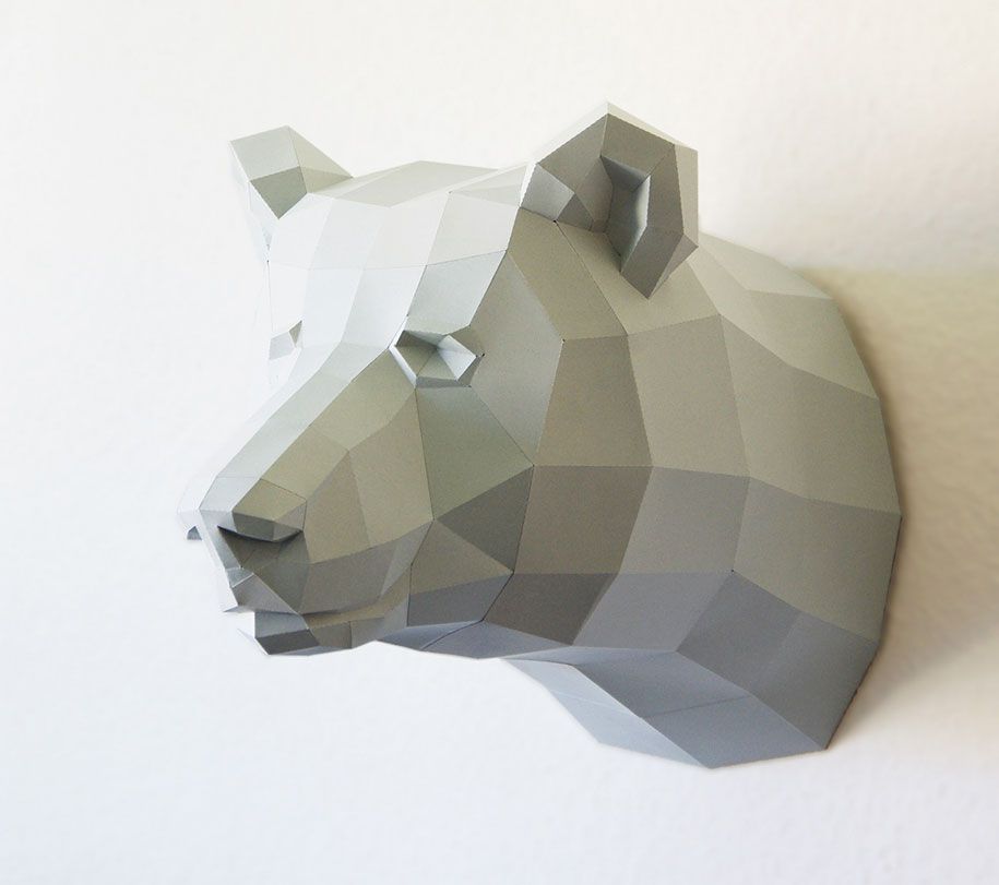 хартия-животни-скулптури-хартия-вълк-вълфрам-кампфмайер-15