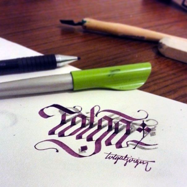 สวย 3d-calligraphy-tolga-girgin-5