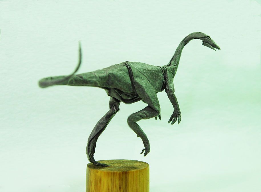 Papier-Handwerk-Origami-Dinosaurier-Drachen-Adam-Tran-Trung-Hieu-6