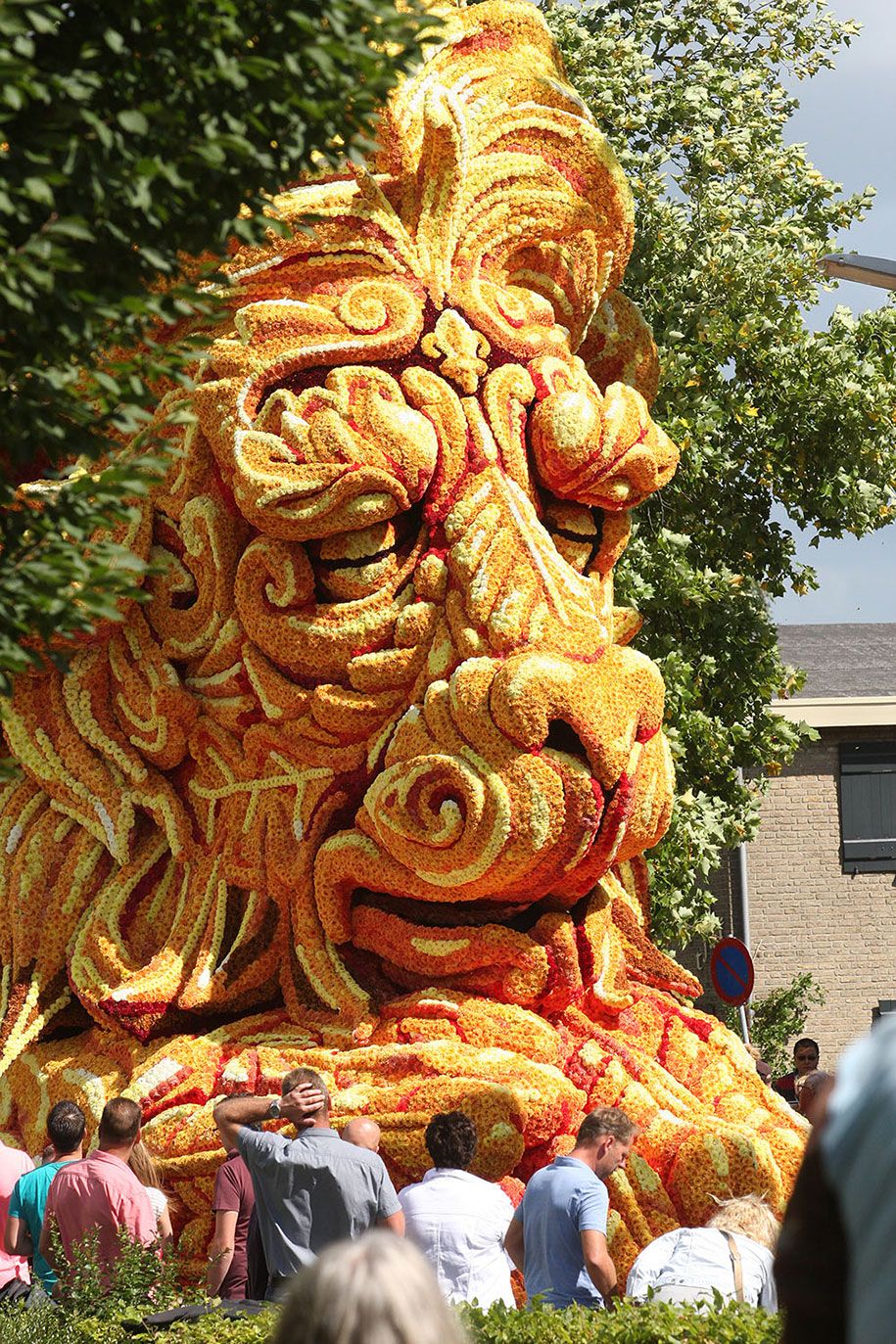 거대한 꽃 조각 퍼레이드 코르소 준 더트 2016- 네덜란드 -62