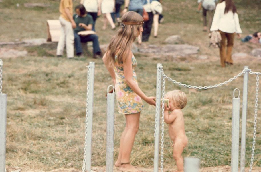 Damenmode der 60er Jahre Woodstock 1969-6