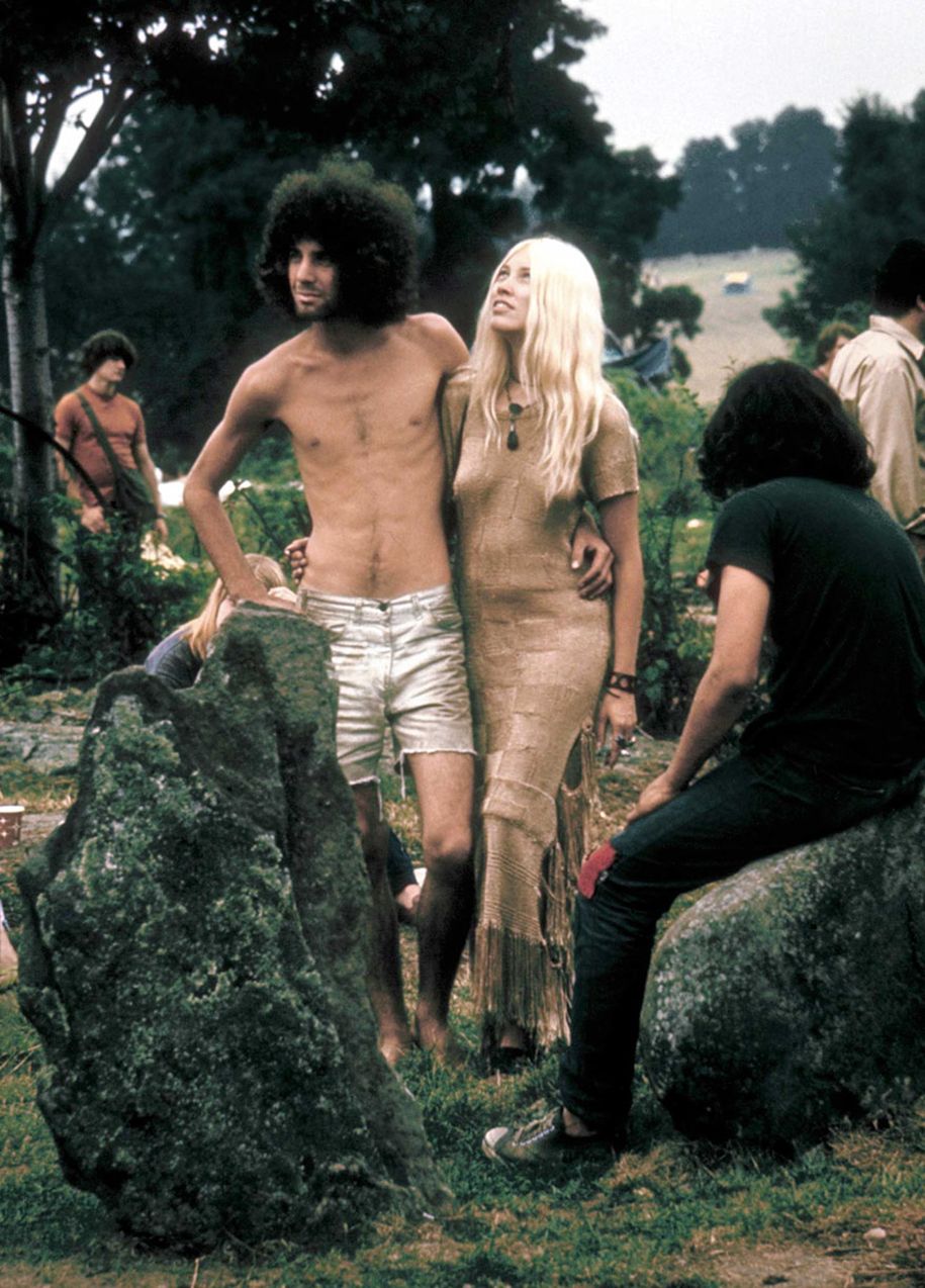 महिलाओं के फैशन के-60 के दशकों-वुडस्टॉक-1969-9