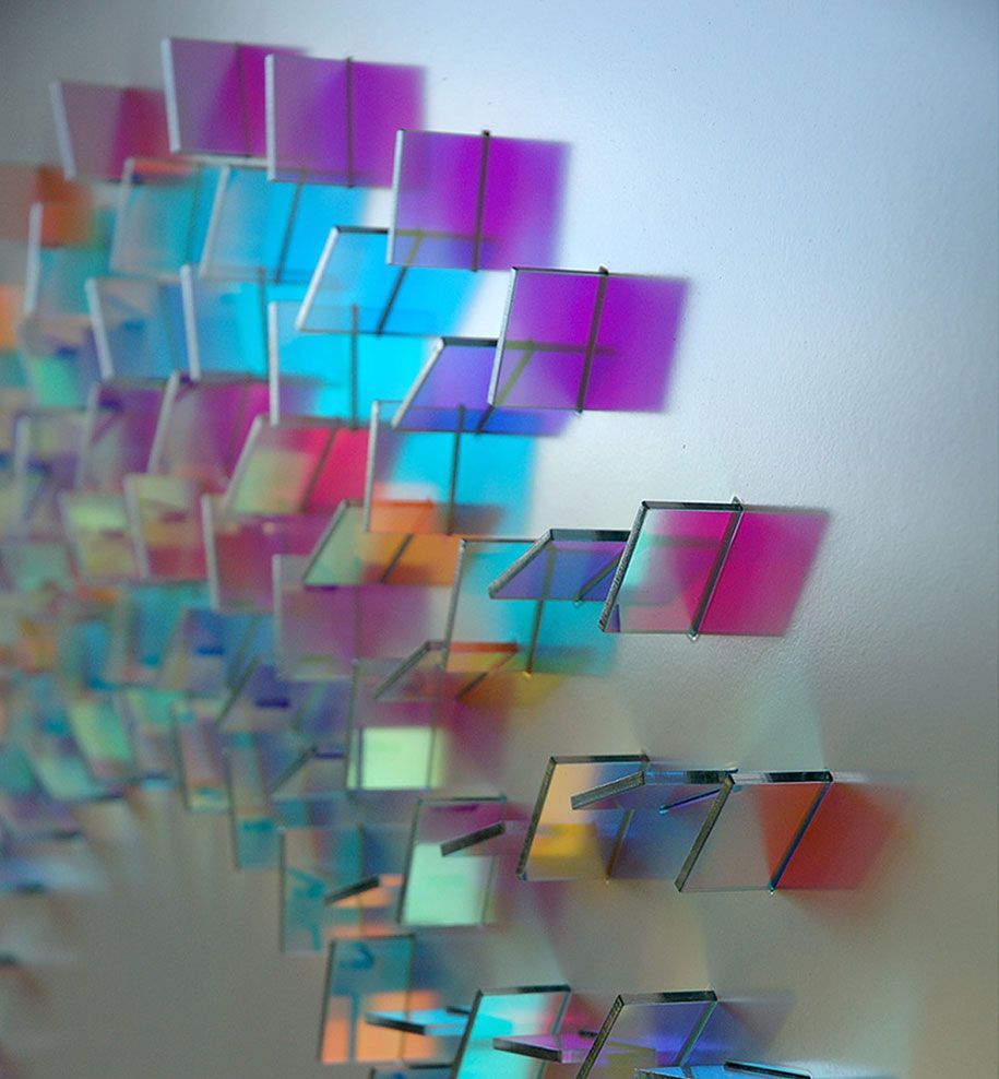 световые инсталляции цветное стекло chris wood-2