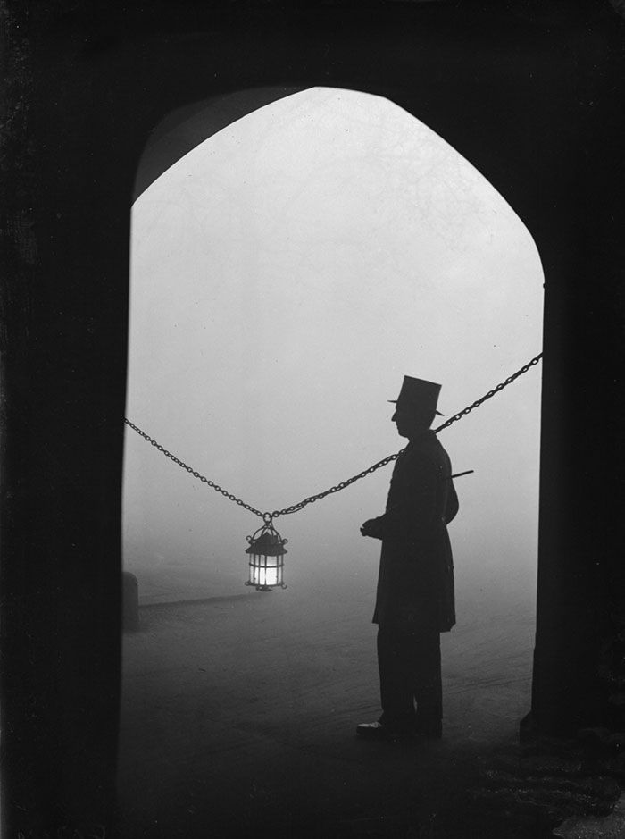 20 वीं सदी के-लंदन-कोहरे-पुरानी फोटोग्राफी -6