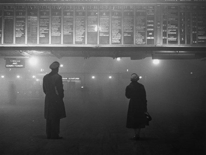 20-го века-лондон-туман-винтаж-фотография-4