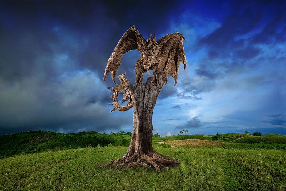 escultures-driftwood-dragon-wyvern-james-doran-webb-6