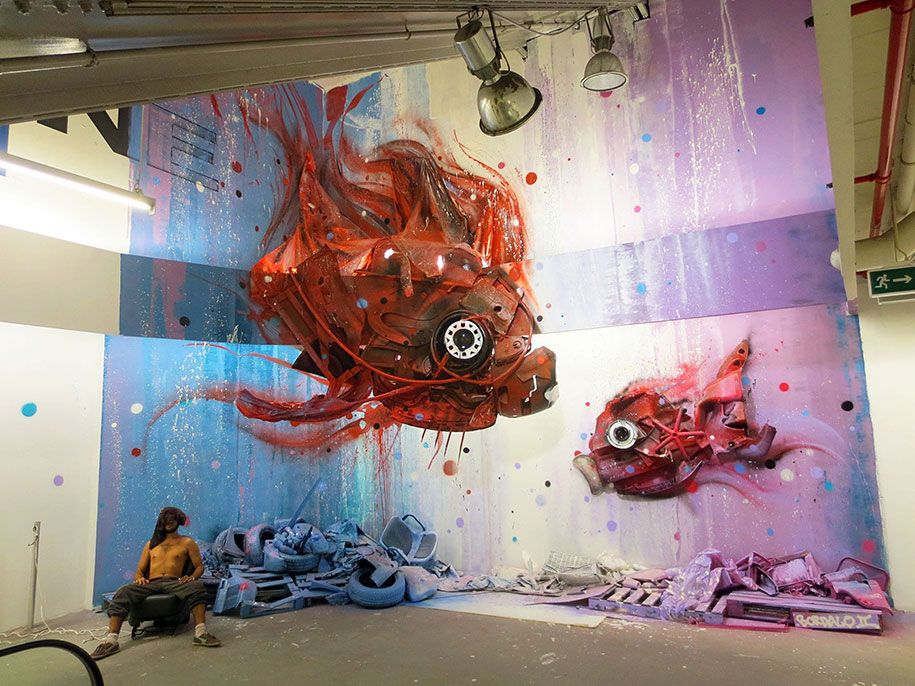 рециклирај-скулптура-уметност-велико-смеће-животиње-артур-бордало-11