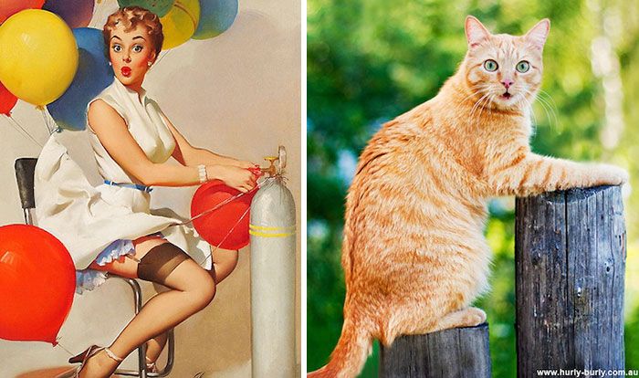 gatos-graciosos-vintage-pin-up-girls-14