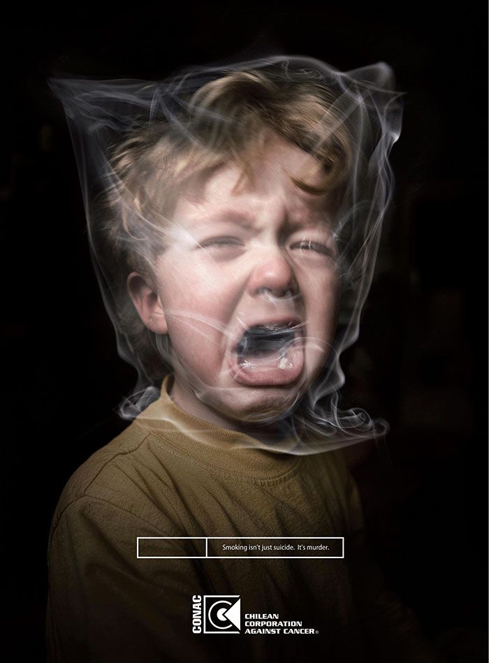 تخلیقی انسداد تمباکو نوشی کے اشتہارات -6