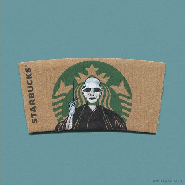 Starbucks-Cup-Sleeve-Art-Pop-Kultur-Charaktere-Sleevebucks-5