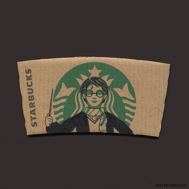 Starbucks-Cup-Sleeve-Art-Pop-Kultur-Charaktere-Sleevebucks-8