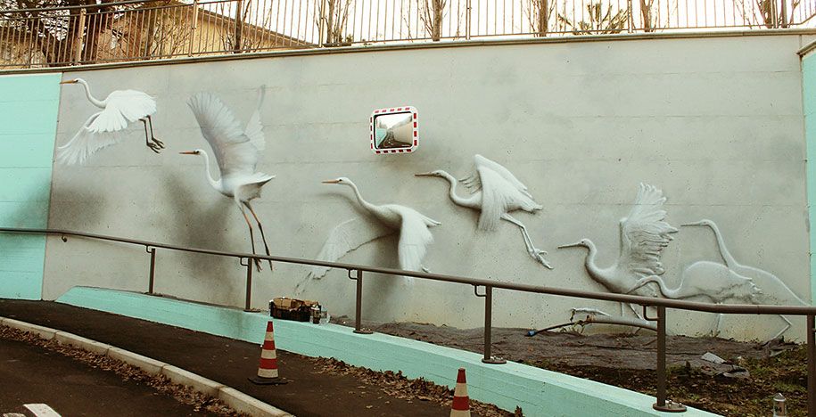 пътна улица-изкуство-птица-стенопис-ерон-ричионе-2