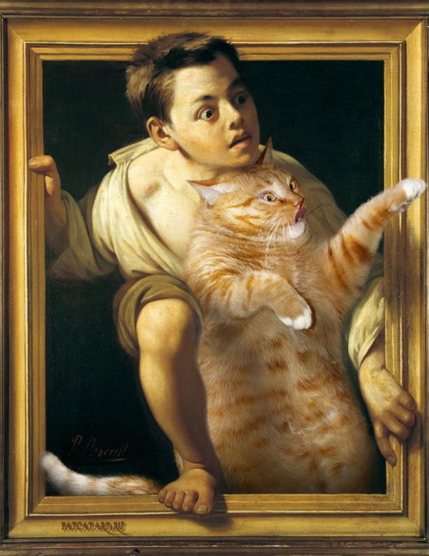 толстый кот-заратустра-классические-картины-светлана-петрова-14