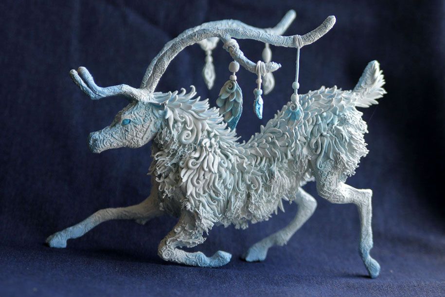 fantasy-dyr-skulpturer-demiurgus-drømmer-evgeny-hontor-5