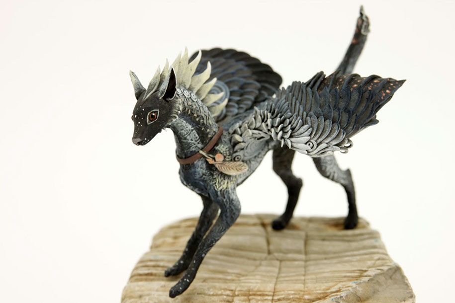 fantasy-djur-skulpturer-demiurgus-drömmar-evgeny-hontor-11