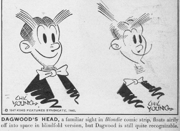 1940 के दशक-कॉमिक स्ट्रिप-कलाकारों-आंखों पर पट्टी-चित्र-जीवन-पत्रिका -6