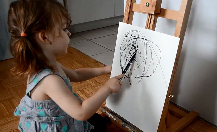 Kinder-Zeichnungen-gedreht-Gemälde-Ruth-Oosterman-2