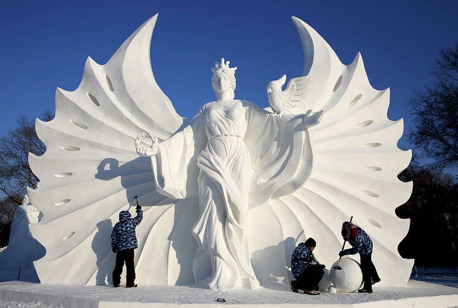 2015. gada starptautiskais ledus un sniega festivāls-Harbinas-Ķīnas-20