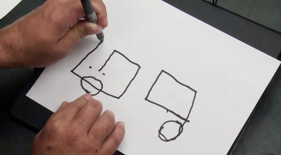 فنان أعمى يوضح كيف يرى العالم تومي إديسون 7
