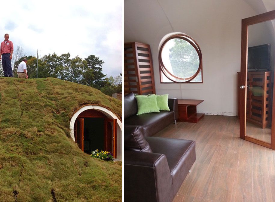 Hobbit-Löcher-vorgefertigte-umweltfreundliche-Häuser-grün-magische-Häuser-7