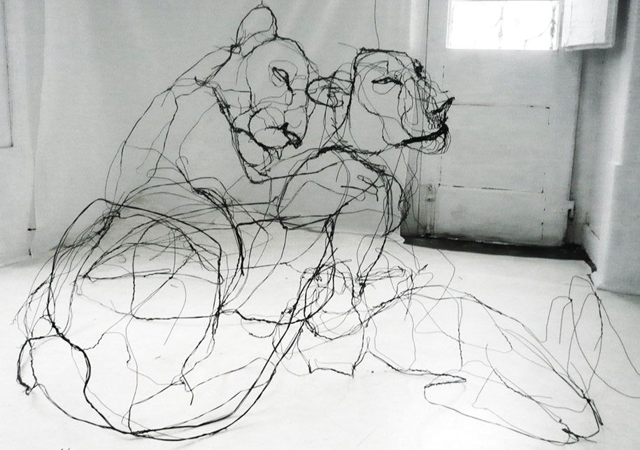 sketchbook-scribble-wire-animal-sculpture-statues-david-oliveira-portugal-4