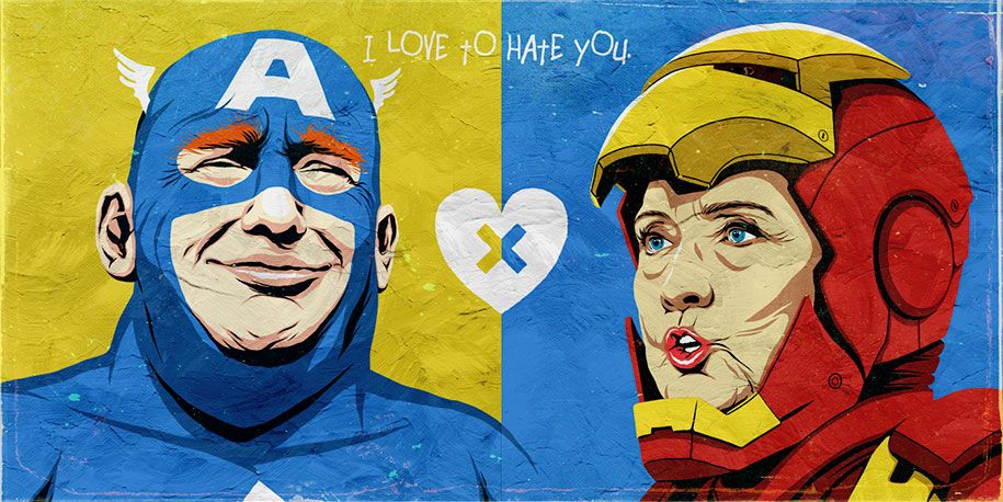 trump-clinton-pop-characters-i-love-to-hate-you-butcher-billy-8