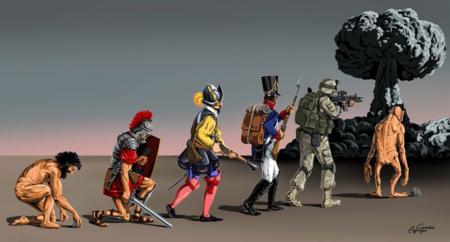 satirische-illustraties-oorlog-vrede-gunduz-aghayev-7
