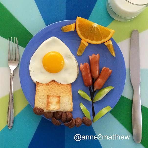 vyprážané-vajcia-slnečná-strana-hore-jedlo-umenie-Anne-Widya-5