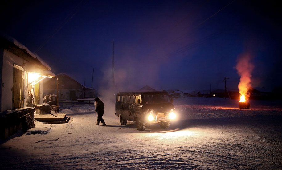 سرد ترین گاؤں-اویمیاکون-روس-آموس-چیپل -18
