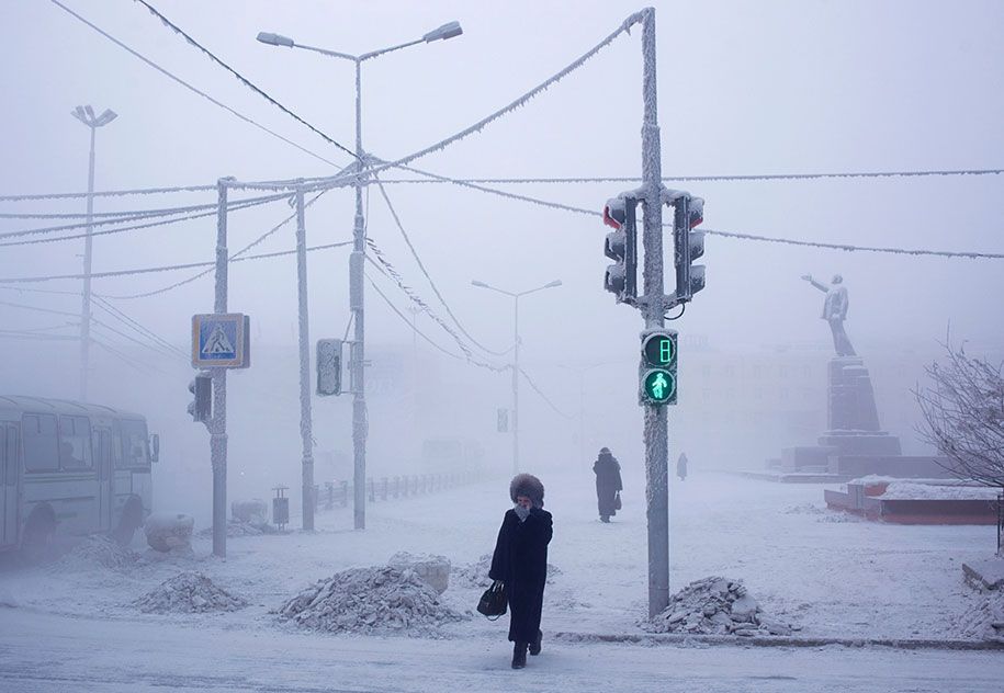 سرد ترین گاؤں-اویمیاکون-روس-آموس-چیپل -3