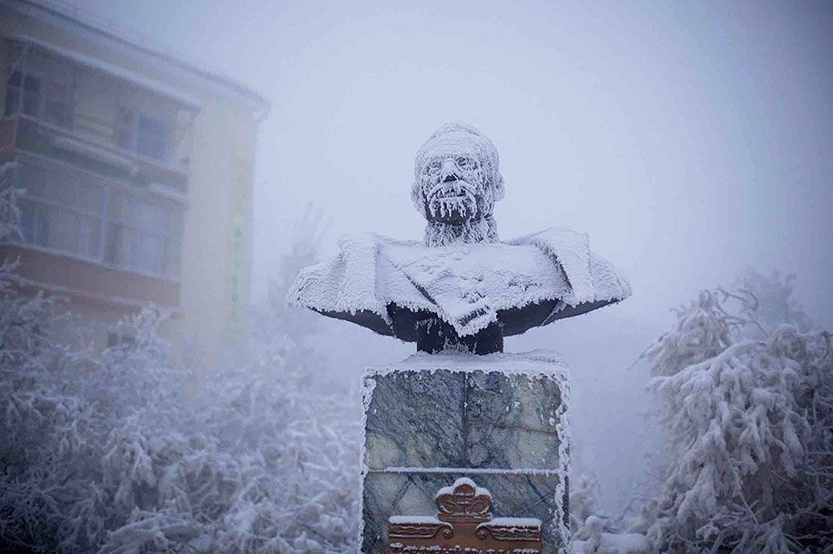 سرد ترین گاؤں-اویمیاکون-روس-آموس-چیپل -4
