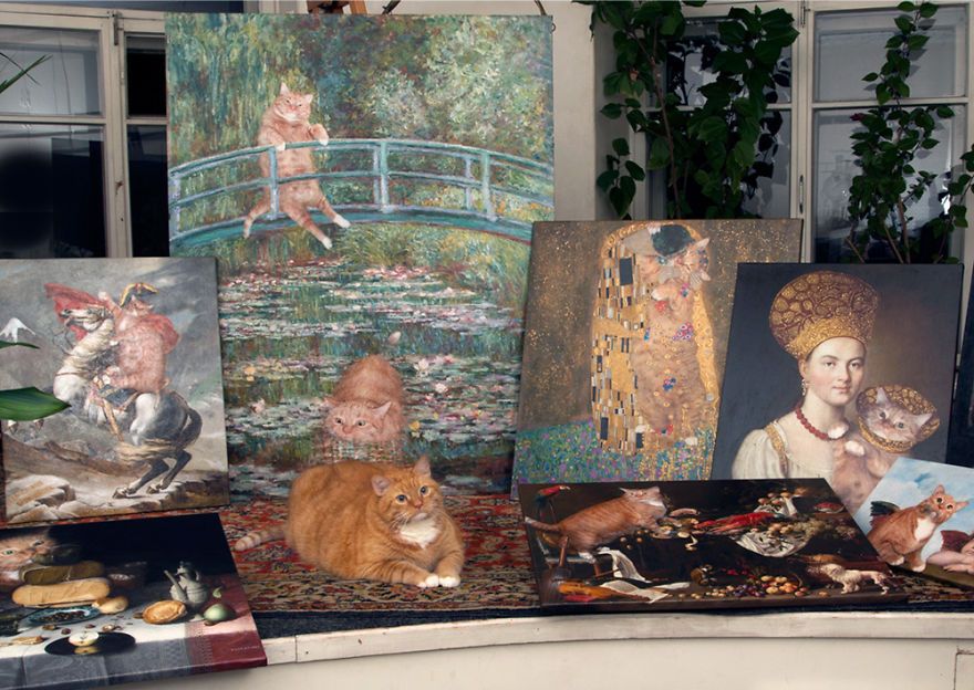 pintures-clàssiques-zarathustra-fat-cat-art-svetlana-petrova-11