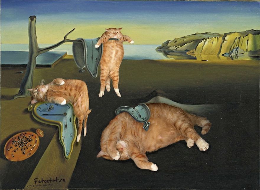 klasikiniai paveikslai-zarathustra-fat-cat-art-svetlana-petrova-2