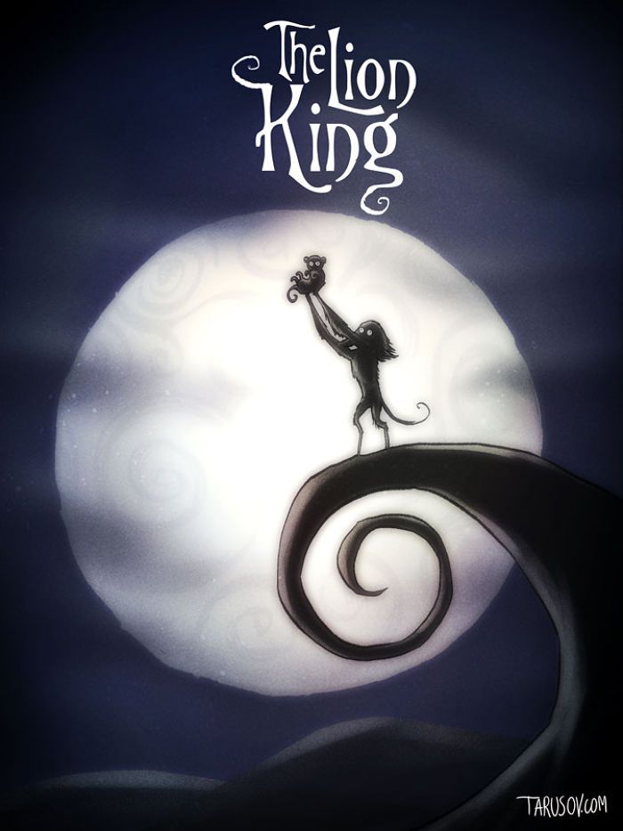 Disney-Charaktere-Poster-Tim-Burton-Andrew-Tarusov-8