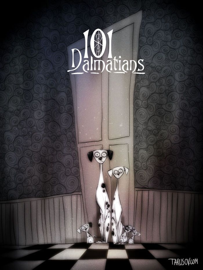 Disney-Charaktere-Poster-Tim-Burton-Andrew-Tarusov-6