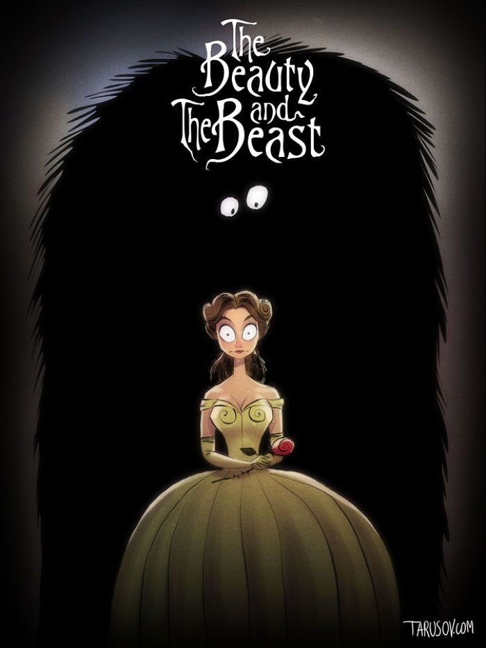 Disney-Charaktere-Poster-Tim-Burton-Andrew-Tarusov-4