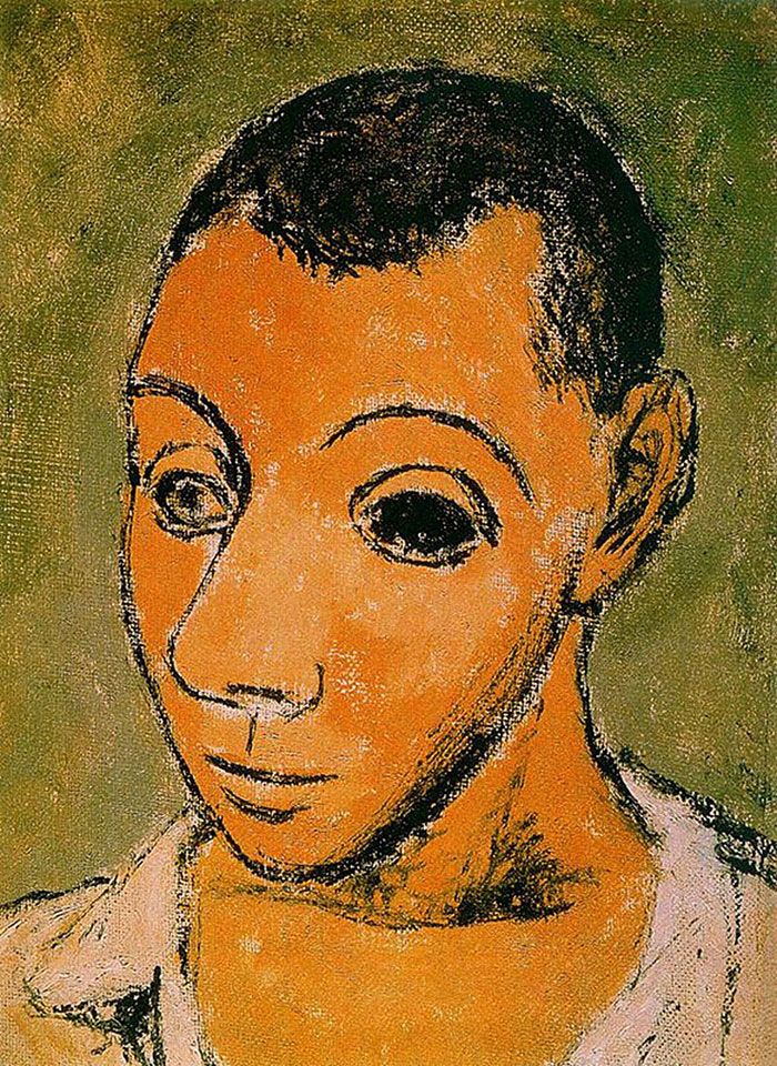 Malerei-Selbstporträt-Stil-Evolution-Pablo-Picasso-14
