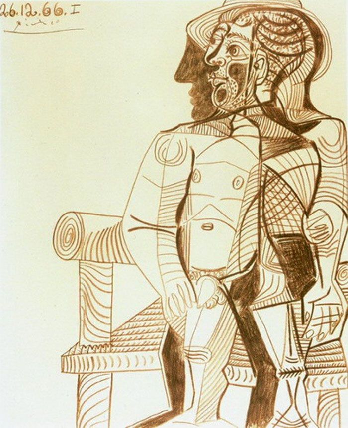 Malerei-Selbstporträt-Stil-Evolution-Pablo-Picasso-9
