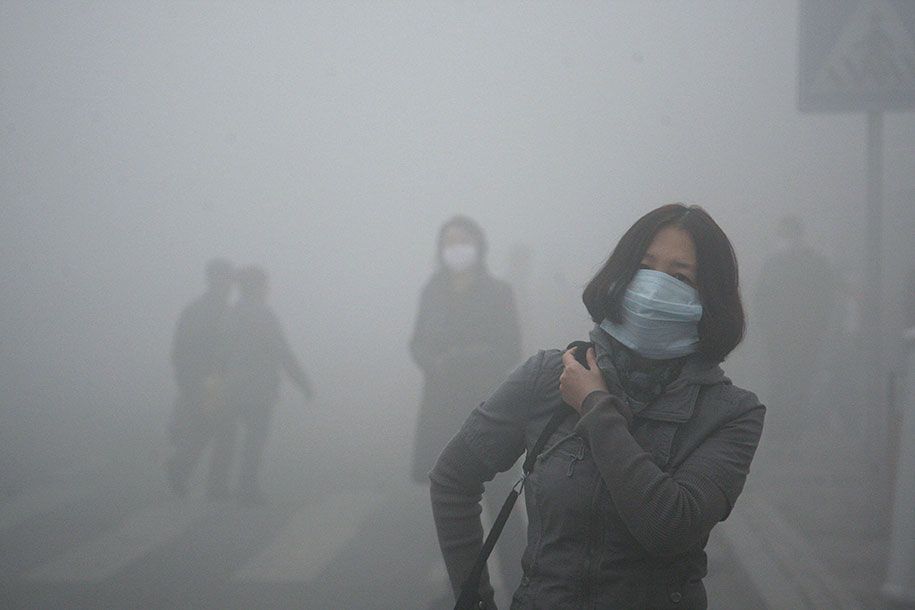 التلوث-البيئة-القضايا-التصوير-الصين -8