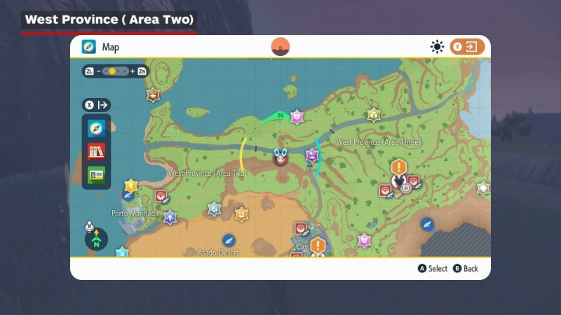   Pokemon Scarlet ja Violet Stake Locations -opastus