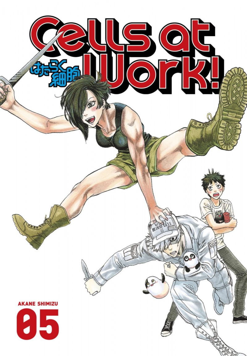  Cells at Work Ohlášen nový spinoff Manga! Startuje ve čtvrtek