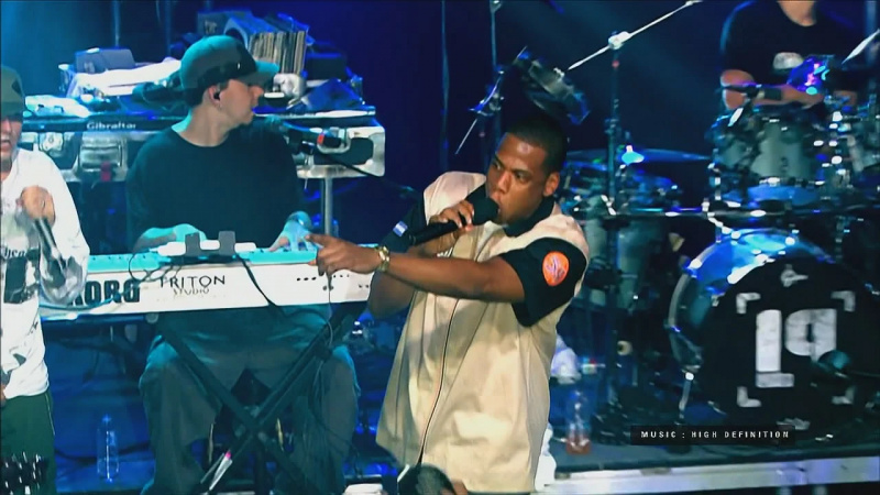 jay z encore HD tapetai Dusting Em Off: Jay Z ir Linkin Park Collision Course