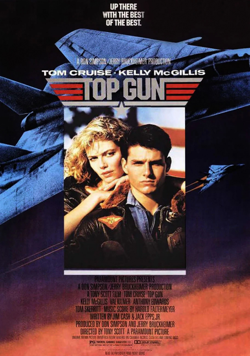 top gun poster Top Gun ve Homoerotik Aksiyon Filminin Sonu