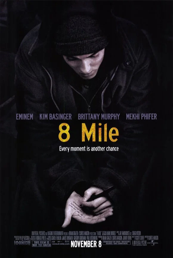 8 míľový filmový plagát The Other Side of 8 Mile: Discovering the Real Marshall Mathers