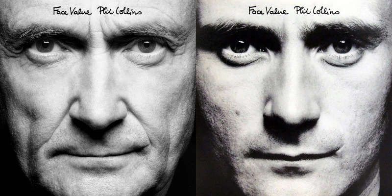 Phil Collins Fusão de Valor Facial
