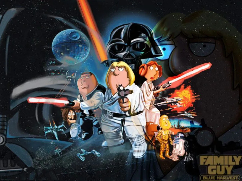 Family Guy Zvaigžņu kari
