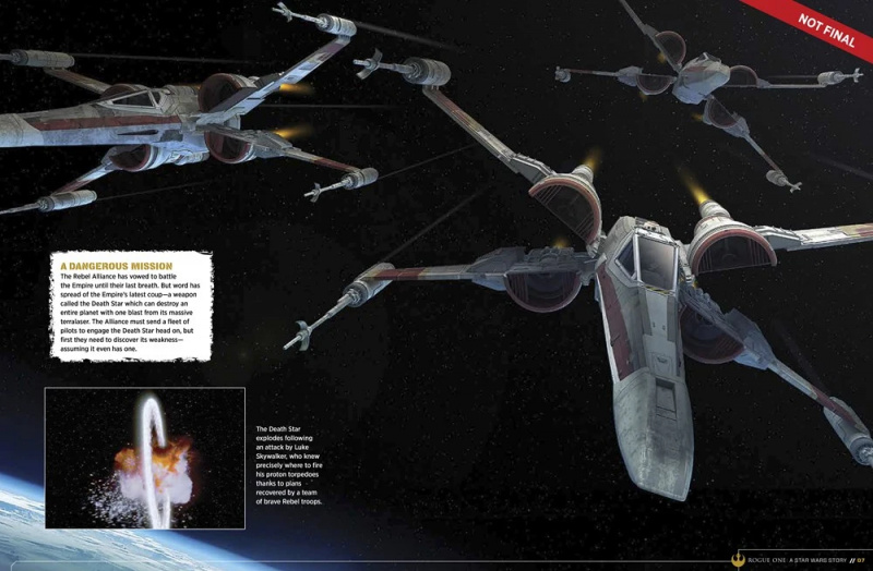 9781942556411 il 2 d8f4f Star Wars: Rogue One varoņa detaļas, jauni kuģi, kas atklāti nopludinātajā vizuālajā ceļvedī